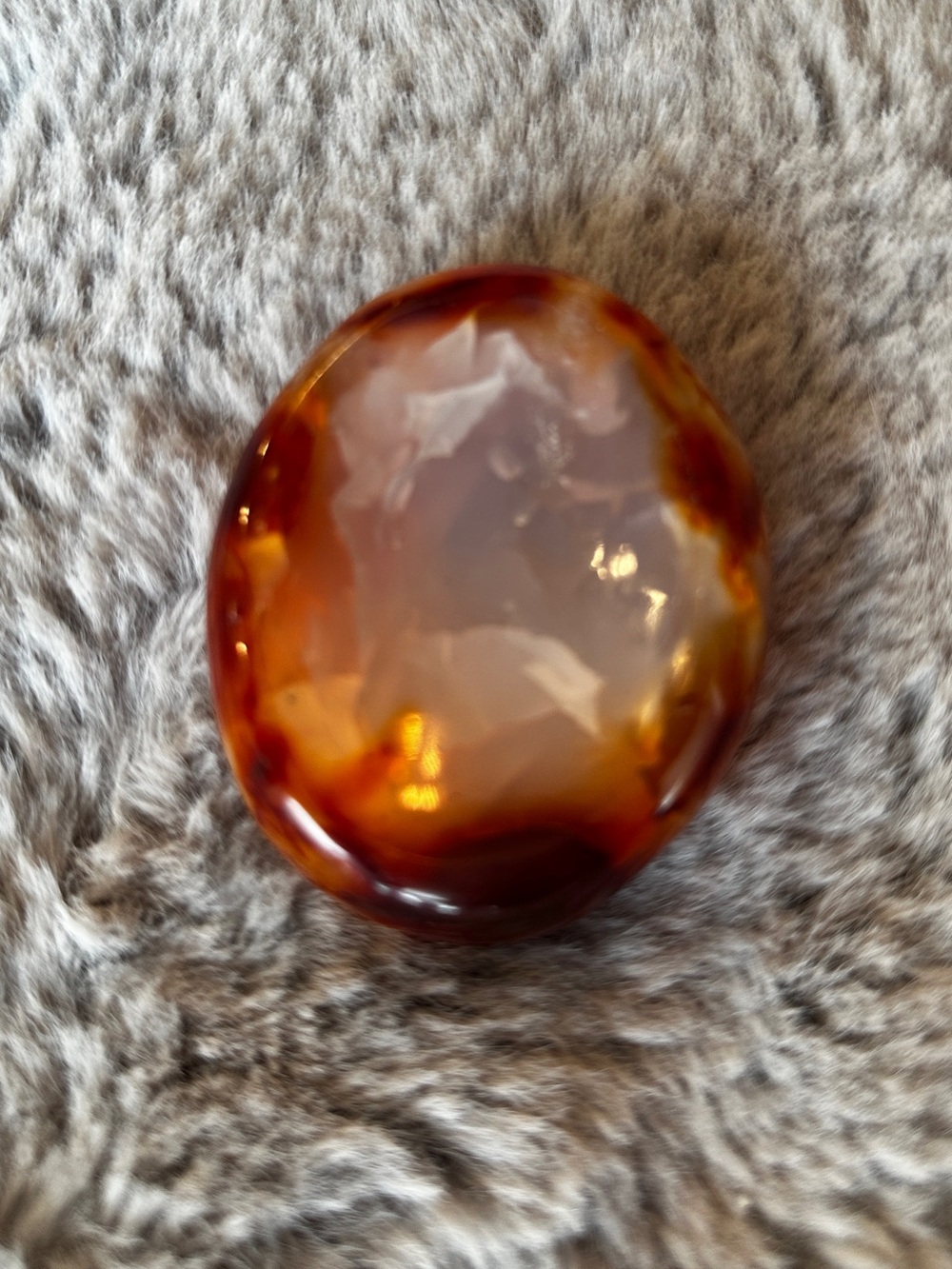 Natural Red Carnelian Crystal Bowl